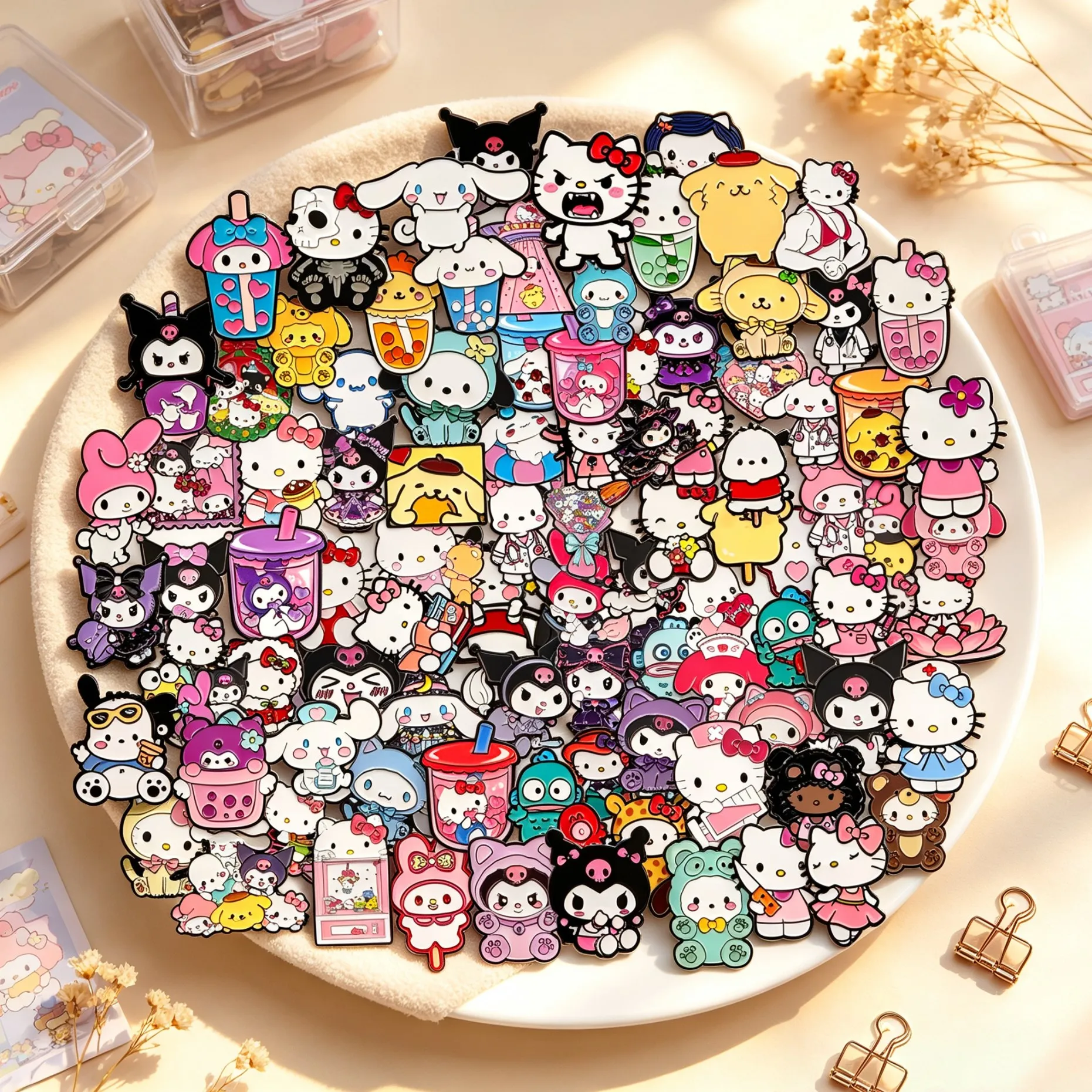Embroidery Reddit - Wholesale 20/30/50/100pcs Kawaii Enamel Pins Cute