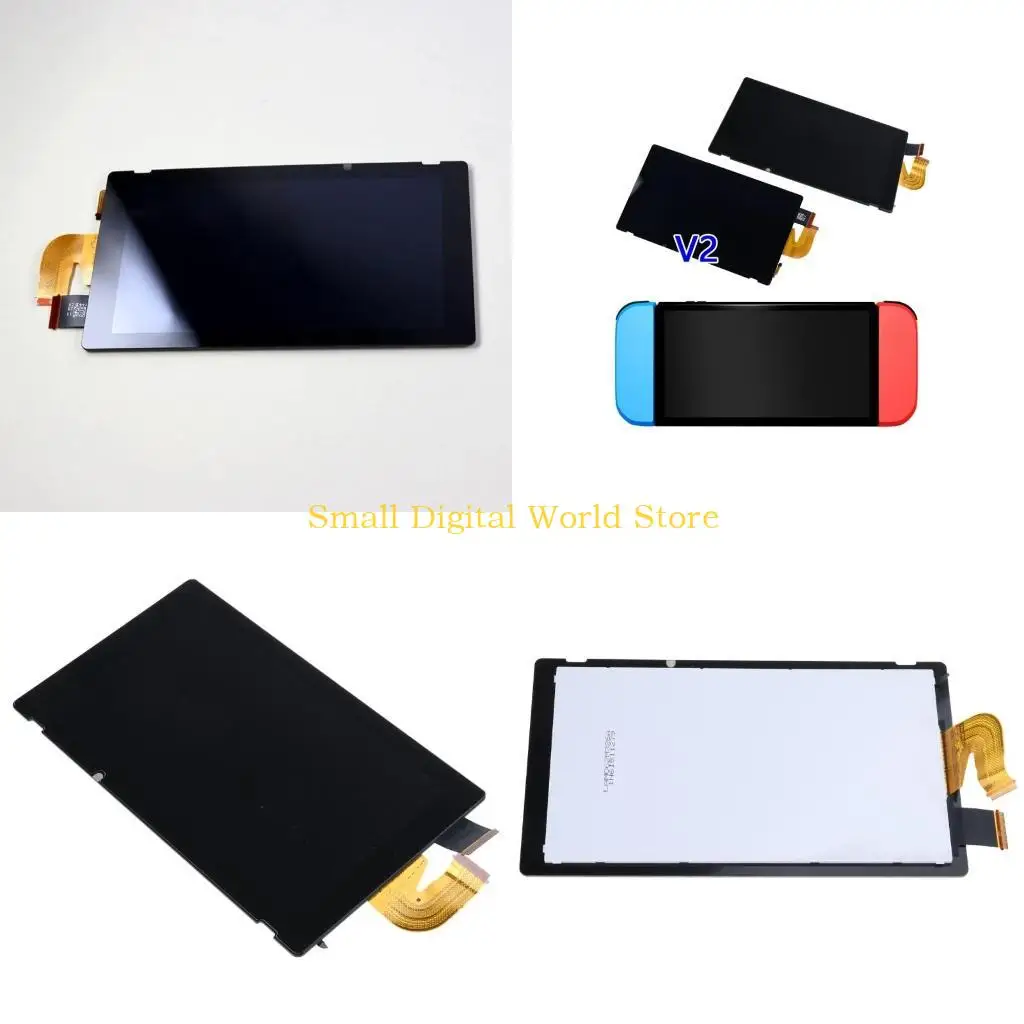 

77UB LCD Screen Display Assembly Replacement for NS V1 V2 Console