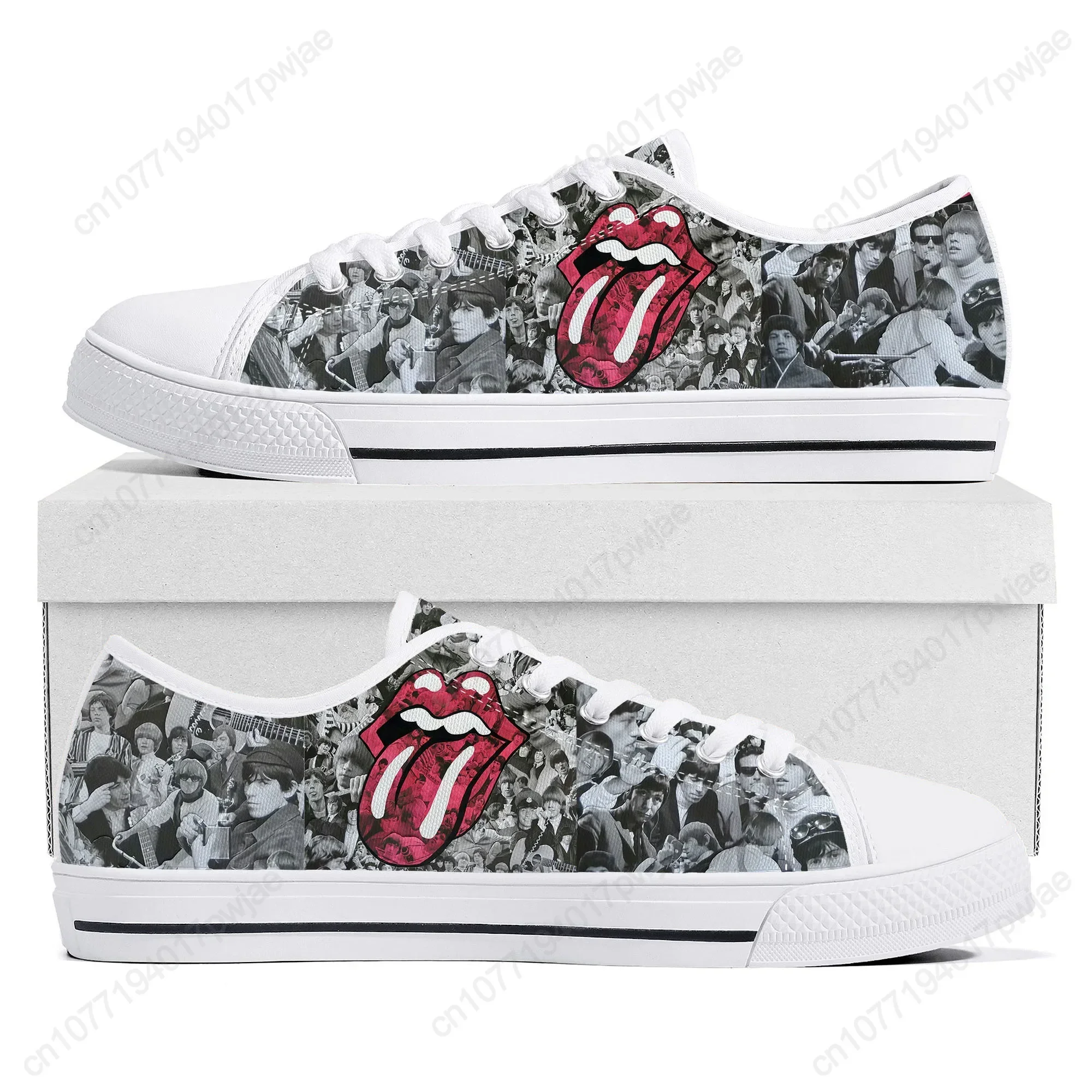 The S-Stones Shoes Low Top Sneakers Mens Womens Teenager High Quality Canvas Sneaker Couple Casual Shoes Customize DIY Shoe