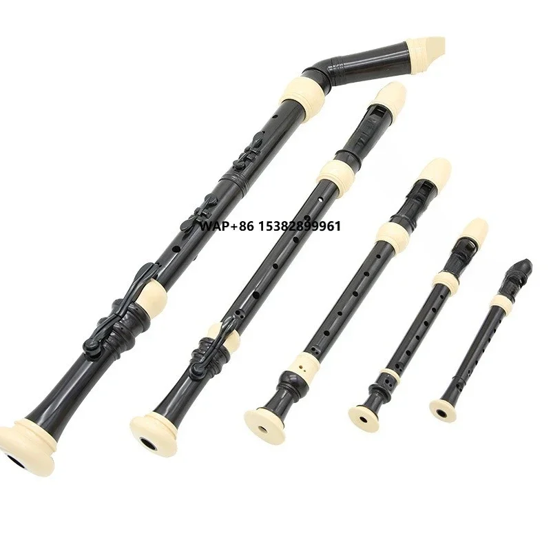 

Flute Instrument Five Pieces Combination of Super Tenor Alto Bass English Baroque Professional Harp Flute