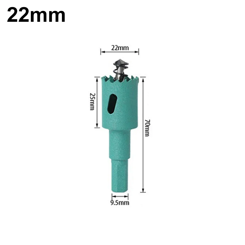16/18/20/22/25/28/30/35/38/45/50mm Hole Saw For PVC Board Gypsum Board Wood Board Aluminum Alloy Positioning Center Drill