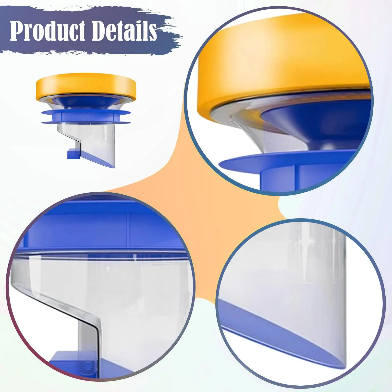 Toilet Flange Repair Kit with Wax Ring Set Leakproof Sealing Bathroom Accessory for Floor Exit Toilets