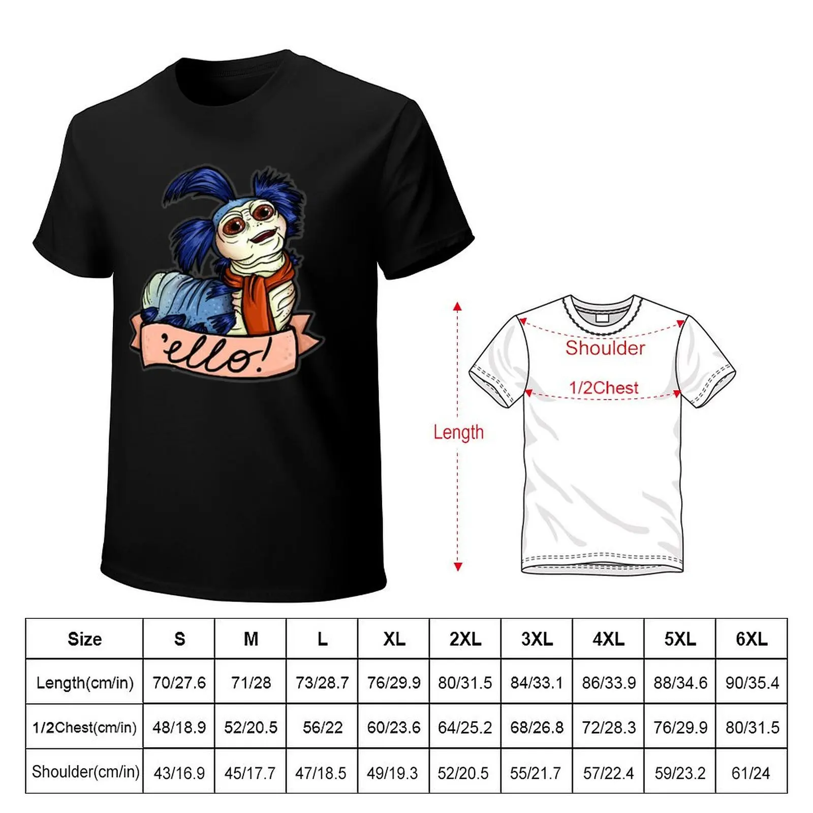 Ello - Labyrinth Worm T-Shirt Durable Work Wear T-Shirt