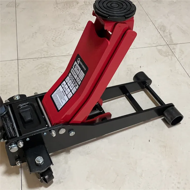 رافعة أرضية للسيارة بمضخة مزدوجة منخفضة 4 طن #4