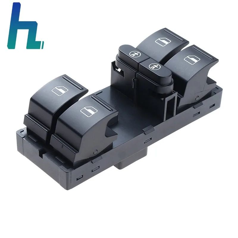 

7L6959857E Front Driver Door Master Window Switch Cuntrol Button for VW SEAT Touareg Touran 7N0959857