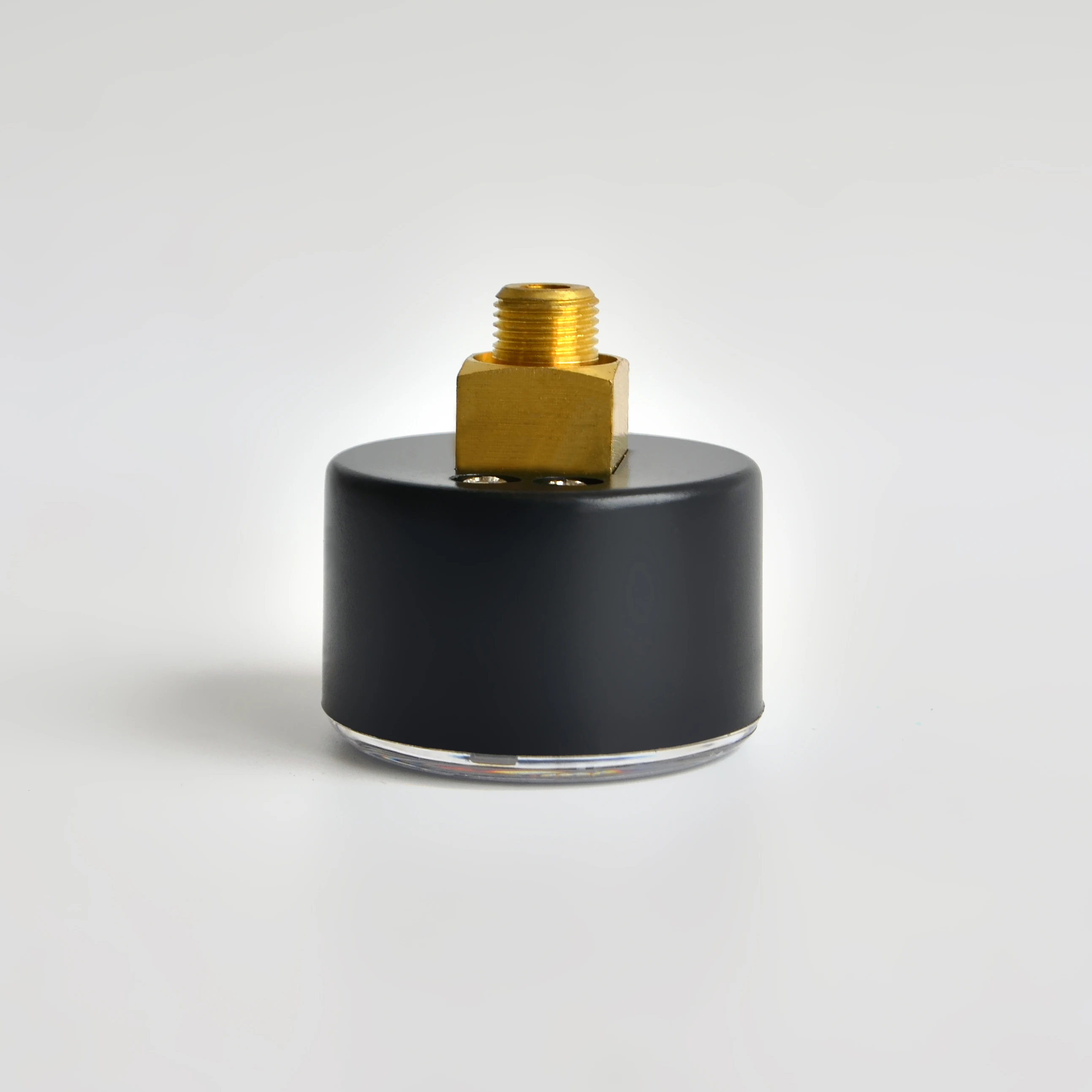 Industrial Vacuum Pressure Gauge, -100 KPa to 0, 1/8 NPT, Plastic Case, Back Mount Gauge, Negative Vacuum Pressure Gauge
