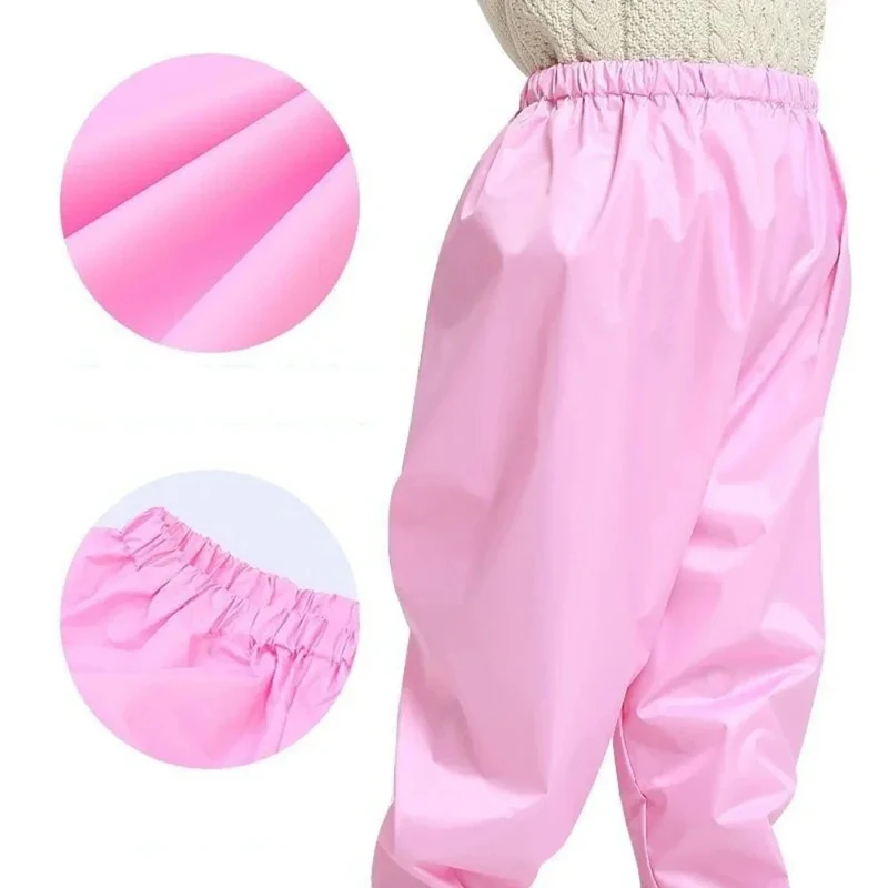 

Men Women Camping Pants Trekking Climbing Hiking Waterproof Pants Unisex Sports Quick Dry Mountain Rain Hiking Trousers Anti-UV