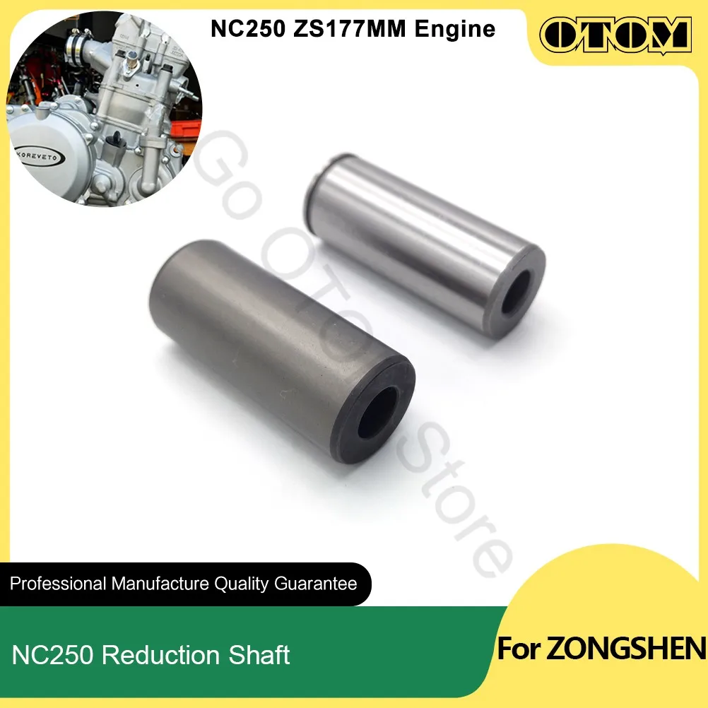 OTOM ZS177MM Motorcycle Starter Reduction Double Gear Shaft For ZONGSHEN NC250 KEWS KAYO HENGJIAN STN GR AVANTIS Engine Parts