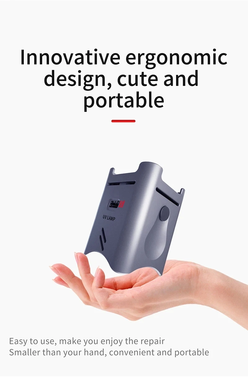 

AIXUN UV Glue Curing Lamp AX-UV For phone repair LED lamp ultraviolet green oil curing purple light fluorescent detection tool