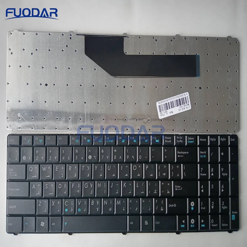 

Арабская клавиатура для ноутбука ASUS K50IJ K50 K50A K51 K60 K61 K62 P50 P50IJ K51 K70 K70IJ F90 F90SV X5D F52 F52A X5DC X70IL AR