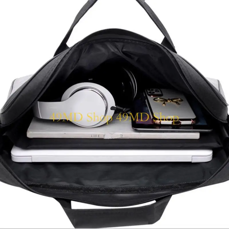 Bolsa laptop da 49MD 15,6/17 polegadas, bolsa bolsa adequada para negócios e viagens