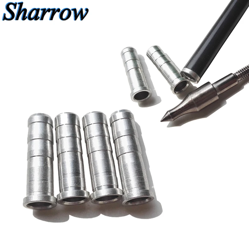 Inserto aluminio flecha caza – Cabezas intercambiables 6mm-7.6mm