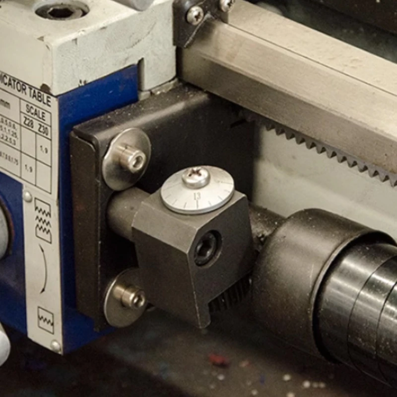 Small Lathe Random Disc Gear Assembly, Thread Dial Indicator Suitable for WM210V Lathe Accessories
