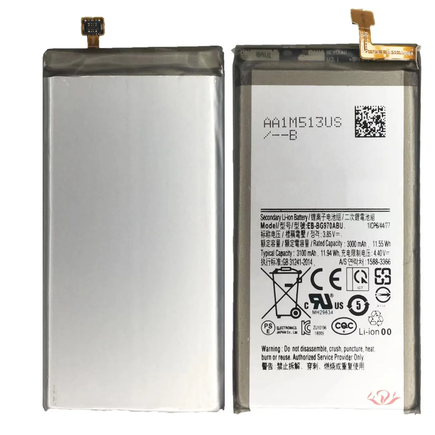 For Samsung Cell Phone EB-BG970ABU Battery S10E Battery,G9700 Battery 3000mAh Original Cell Phone Battery Repair Parts