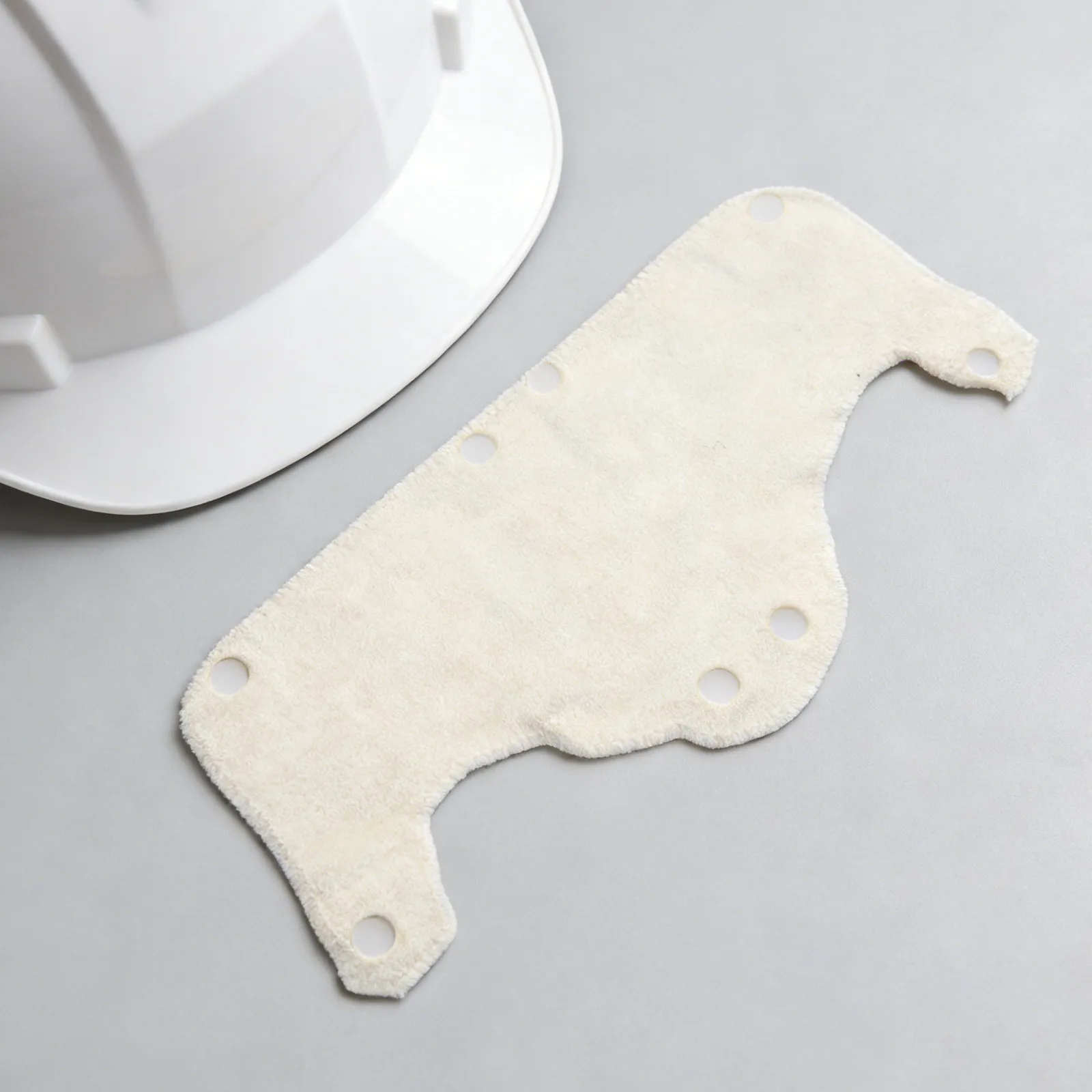 

2Pcs Safety Hardhat Sweatband Liner Soft Washable Sweat Absorbing Replacement Forehead Pad Breathable Lightweight Comfort