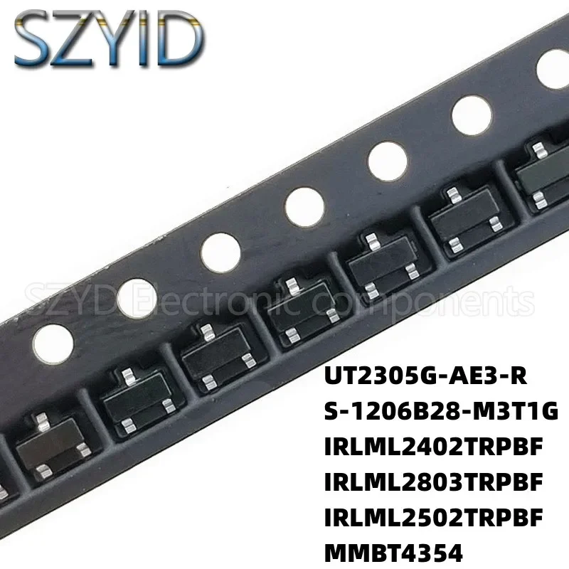 

100PCS SOT23 UT2305G-AE3-R S-1206B28-M3T1G MMBT4354