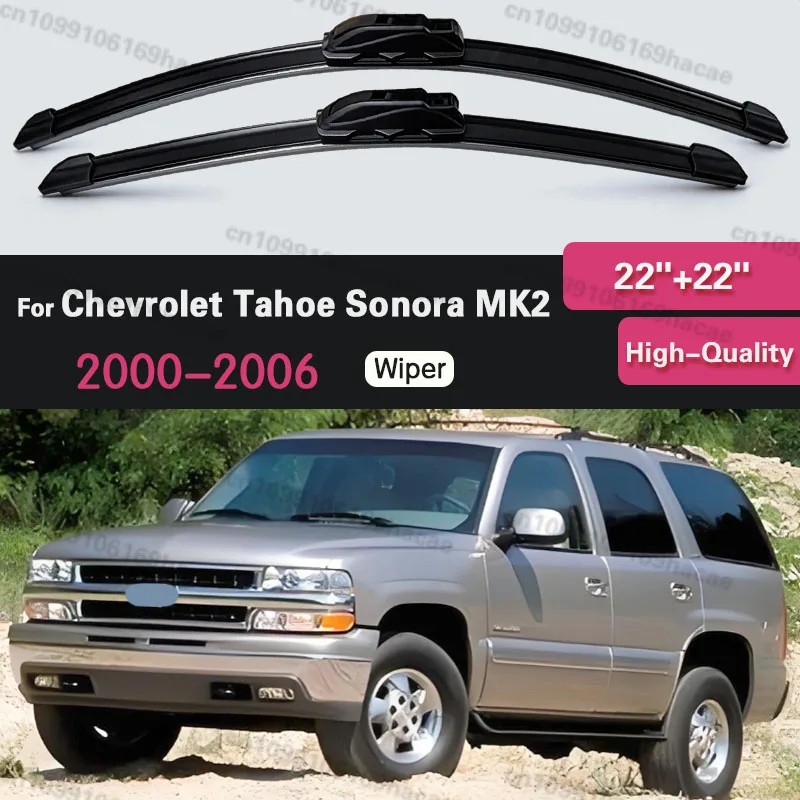 Escobilla limpiaparabrisas para Chevrolet Tahoe Sonora MK2 GMC Yukon 2000 - 2006, limpiaparabrisas, accesorios para coche 2001 2002 2003 2004 2005