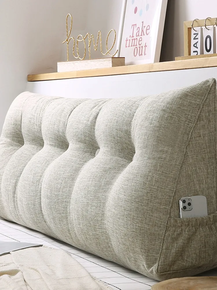 

Японская декоративная подушка из хлопка и льна с дизайнерским узором, большая, для дивана, со съемным чехлом, для спальни