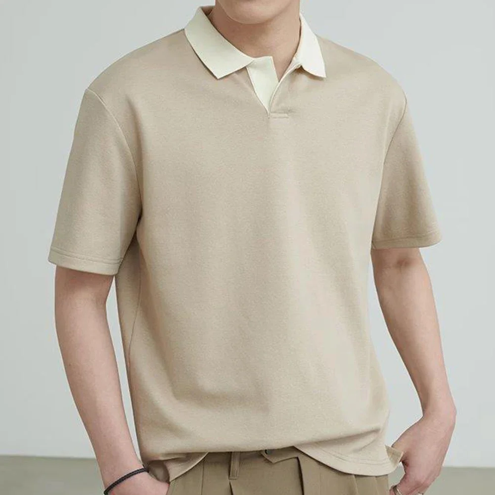 

Summer Short Mens Shirt New Trendy Fashion Birthday Present Mens Pullovers Shirt Short Sleeve Summer High Quality Loose