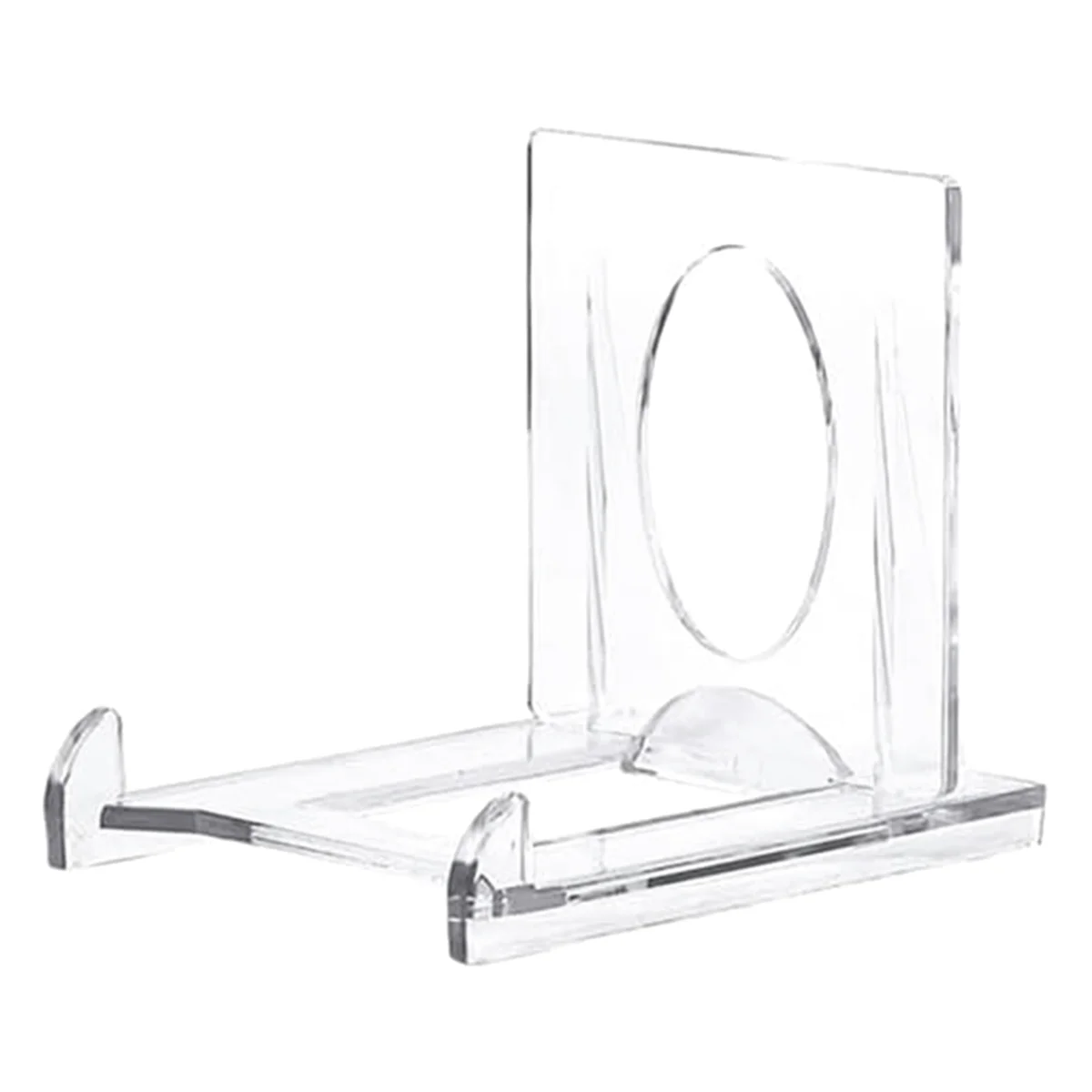 Acrylic Easel Stands Display Stands Adjustable Decorative Plate Holder for Office Home Stores Shops