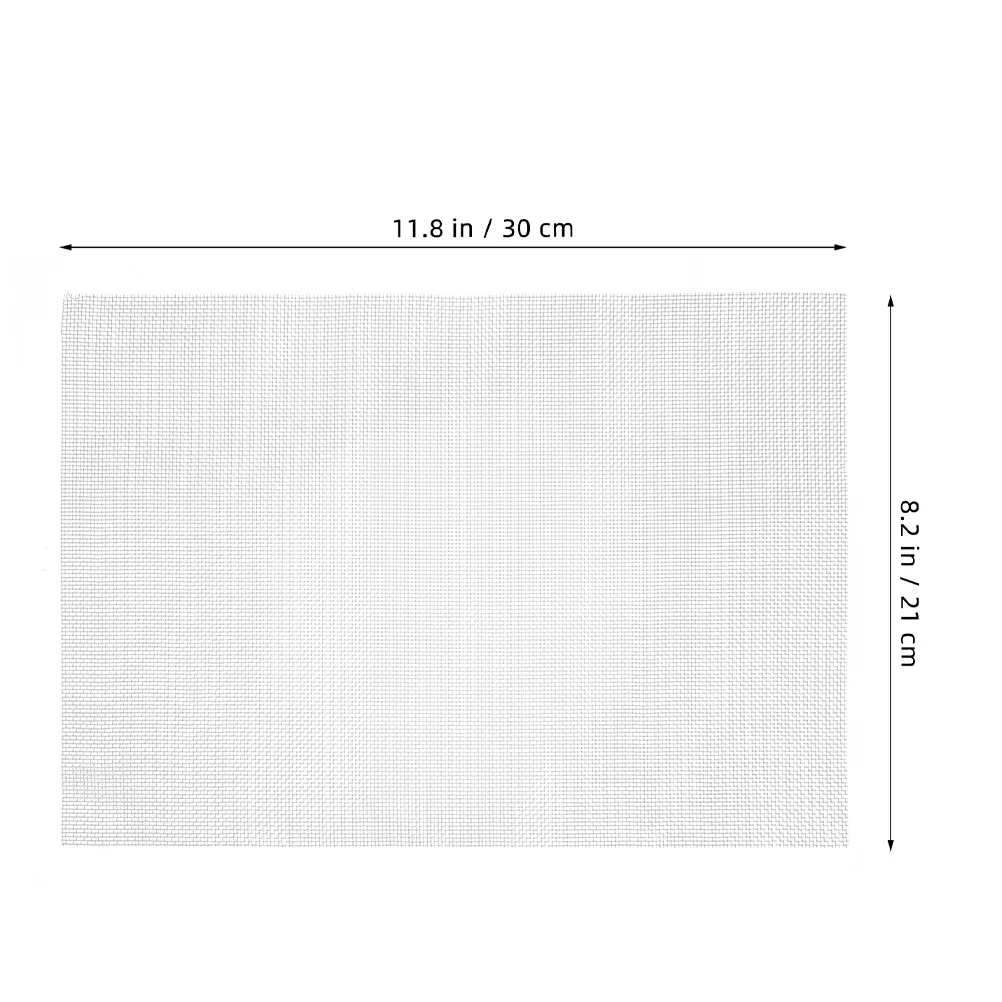 304 Stainless Steel Wire Mesh Screen Vent Fine Mesh Screen Material for Home Garden Outdoor Airflow Barrier Debris Prevention