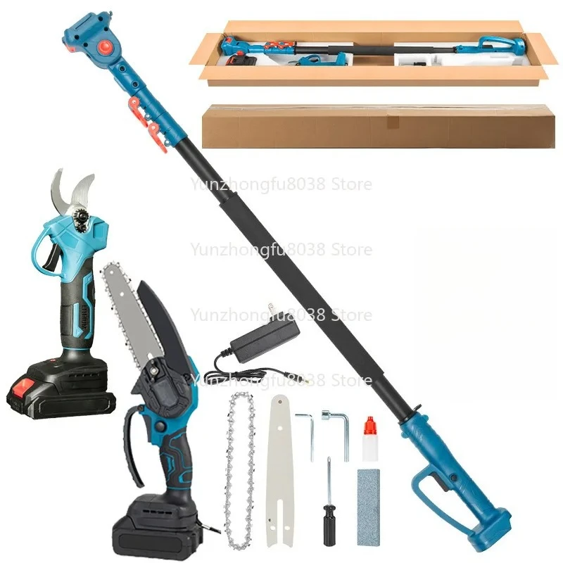 

Электрический телескопический стержень для высоких ветвей, перезаряжаемый инструмент для обрезки ветвей