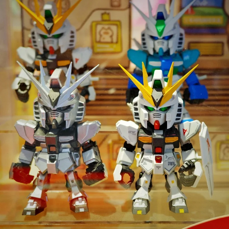 

In Stock Genuine Bandai QMSV Mini Gundam RX-93 V Blind Box Figure Ornament Model Gift