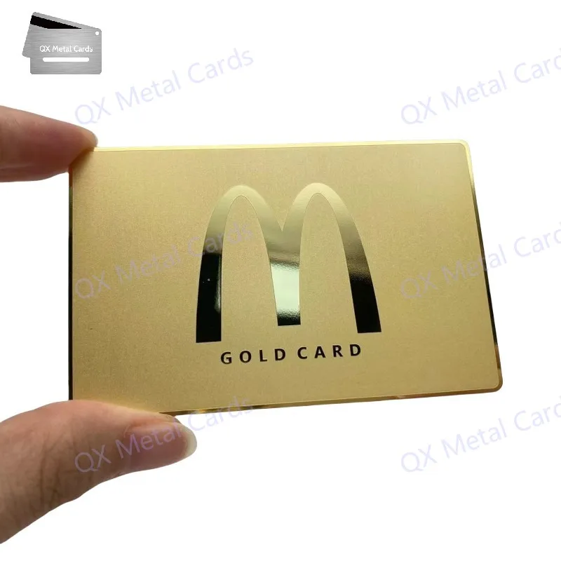 

Exquisite Screen Printed Electroplated Metal Business Cards for Promote Corporate Brands