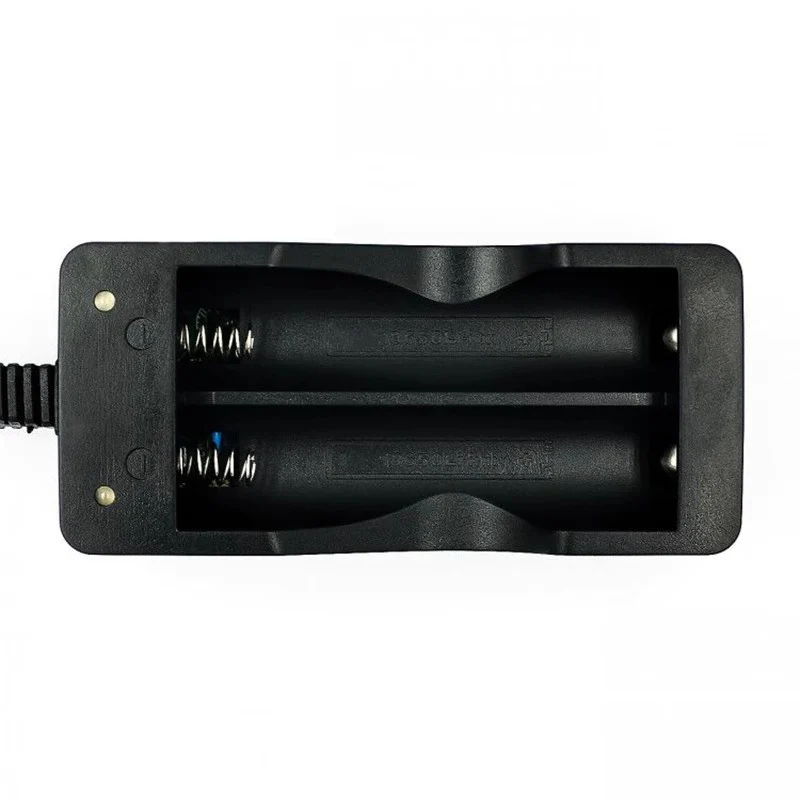 18650 Lithium Battery Charger 3.7v4.2v Strong Light Flashlight Battery Charger Double Slot Charging Battery Socket