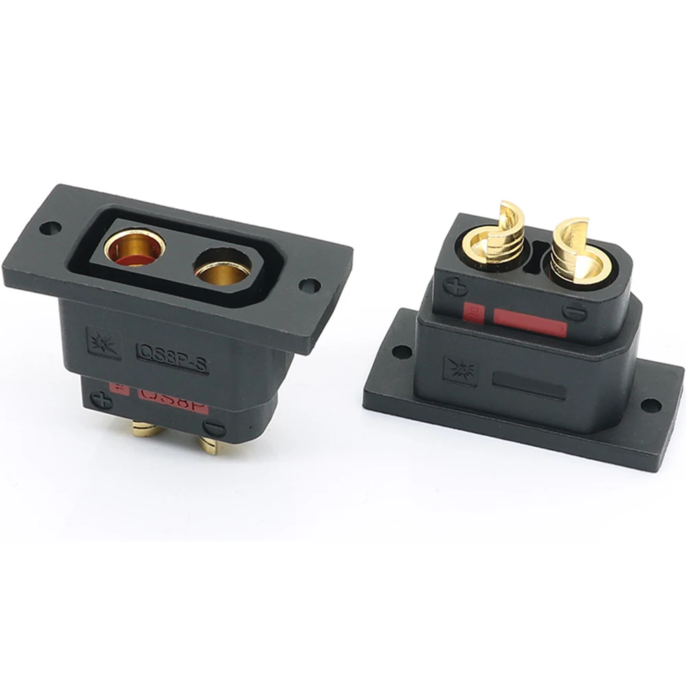 130180A Male and Female Battery Connectors for Drones and For Electric Cars QS8P S Spark Proof Lock Charging Board