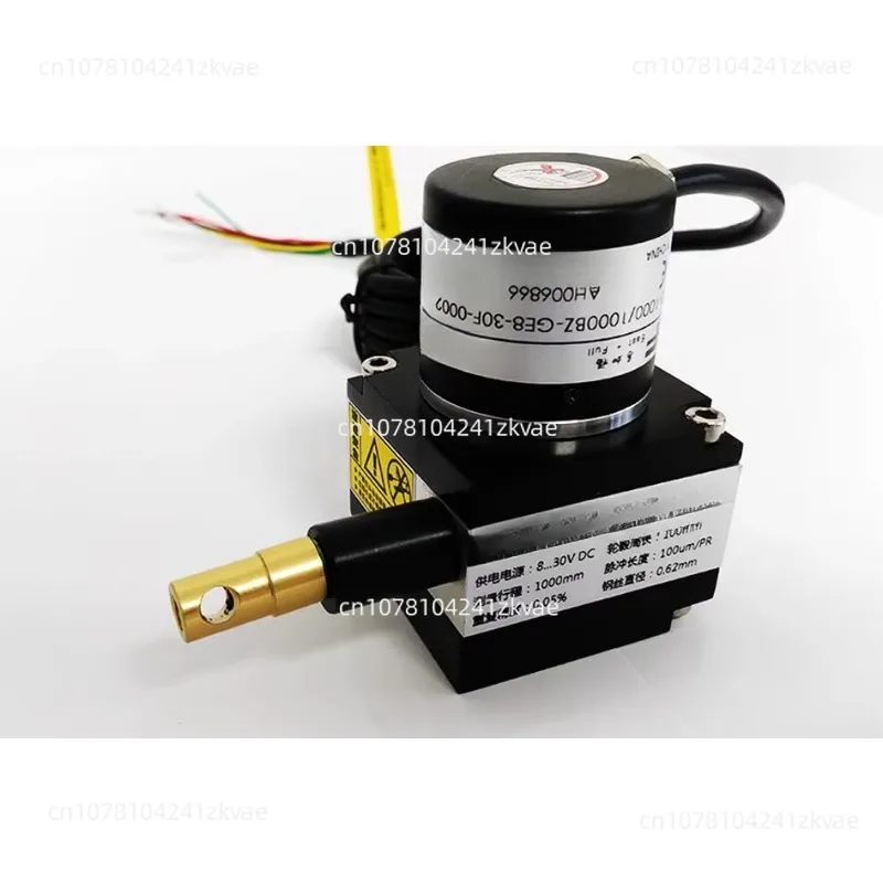 Pull wire Drawstring encoder Electronic ruler Precision type ( less than 1200mm stroke)