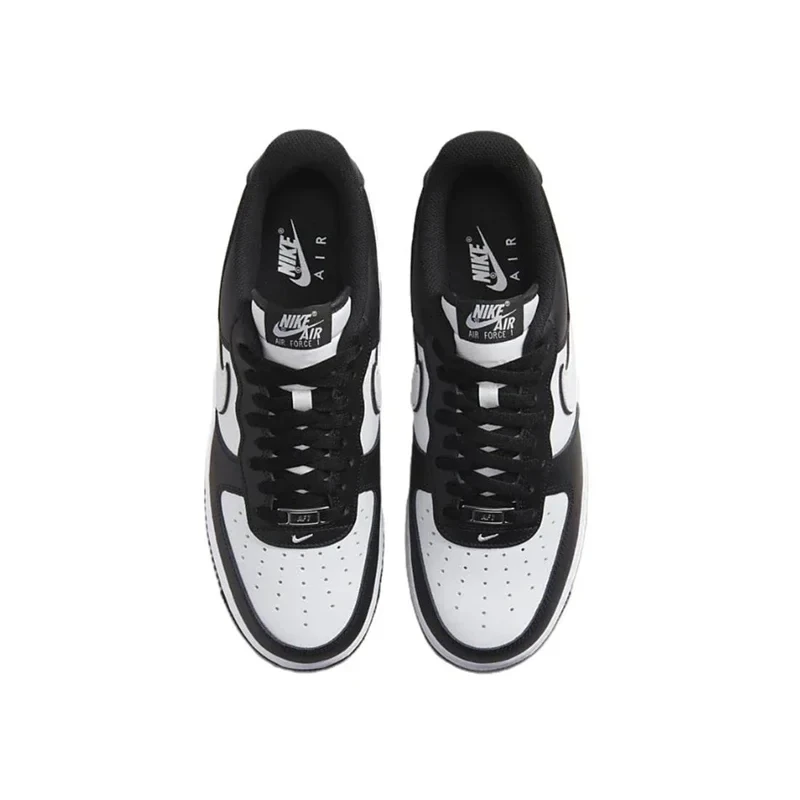 Nike Chaussures de skate basses pour hommes et femmes, Air Force 1 07, Baskets de sport, Tout blanc, Baskets Panda Casual, Tains