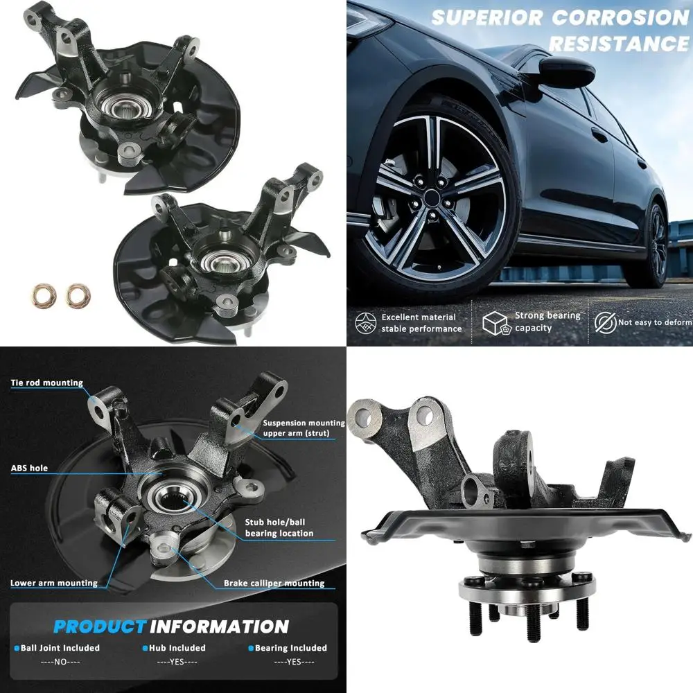 

Передний подшипник колеса со стороны водителя и пассажира, ступица поворотного кулака в сборе для Toyota Corolla 2003-2008, замена для 698-389 698-3