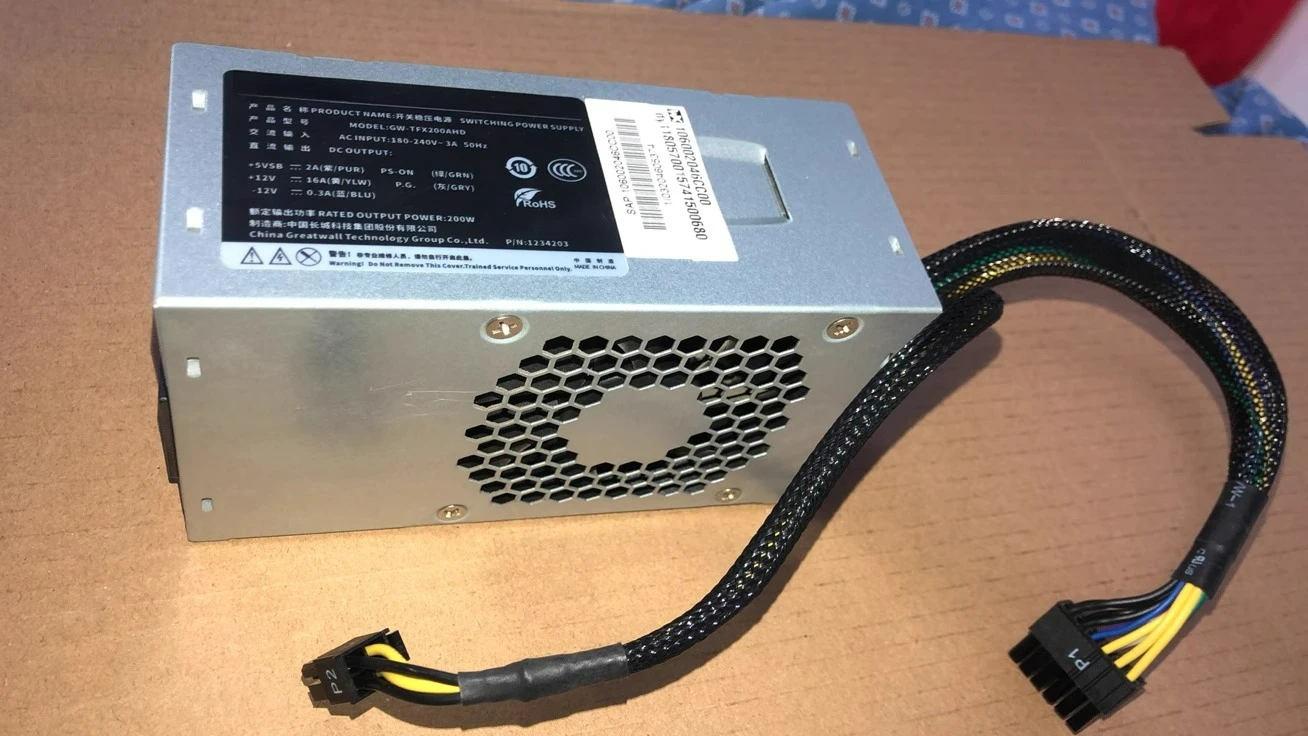 

Для Tsinghua Tongfang 12-контактный GW-T200SPWC-TF GW-TFX200AHD интерфейс 12 + 4-полосный блок питания