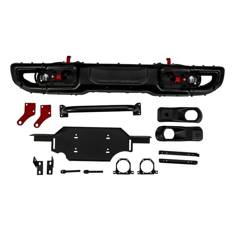 

Wrangler JL 2018-2022 Front Bumper 10th Anniversary Black Steel 4x4 Accessories JK / 2007-2018 Off-road Vehicle