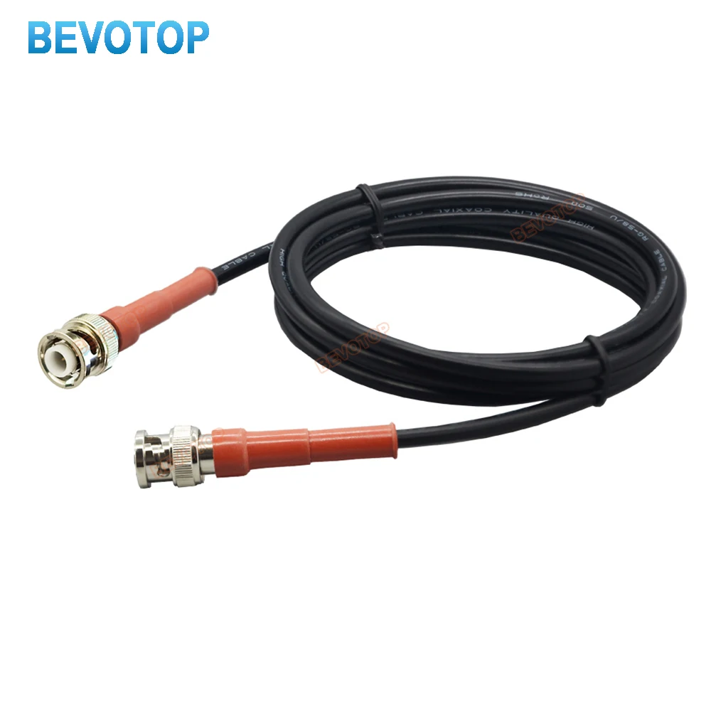 1PCS RG58U MHV 3000V High Voltage RF Coaxial Jumper BNC Male to BNC Male Plug 3KV RG58-U Pigtail Cable