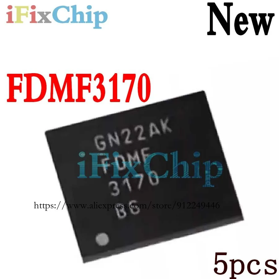 

5 шт. абсолютно новый FDMF3170 3170 PQFN39