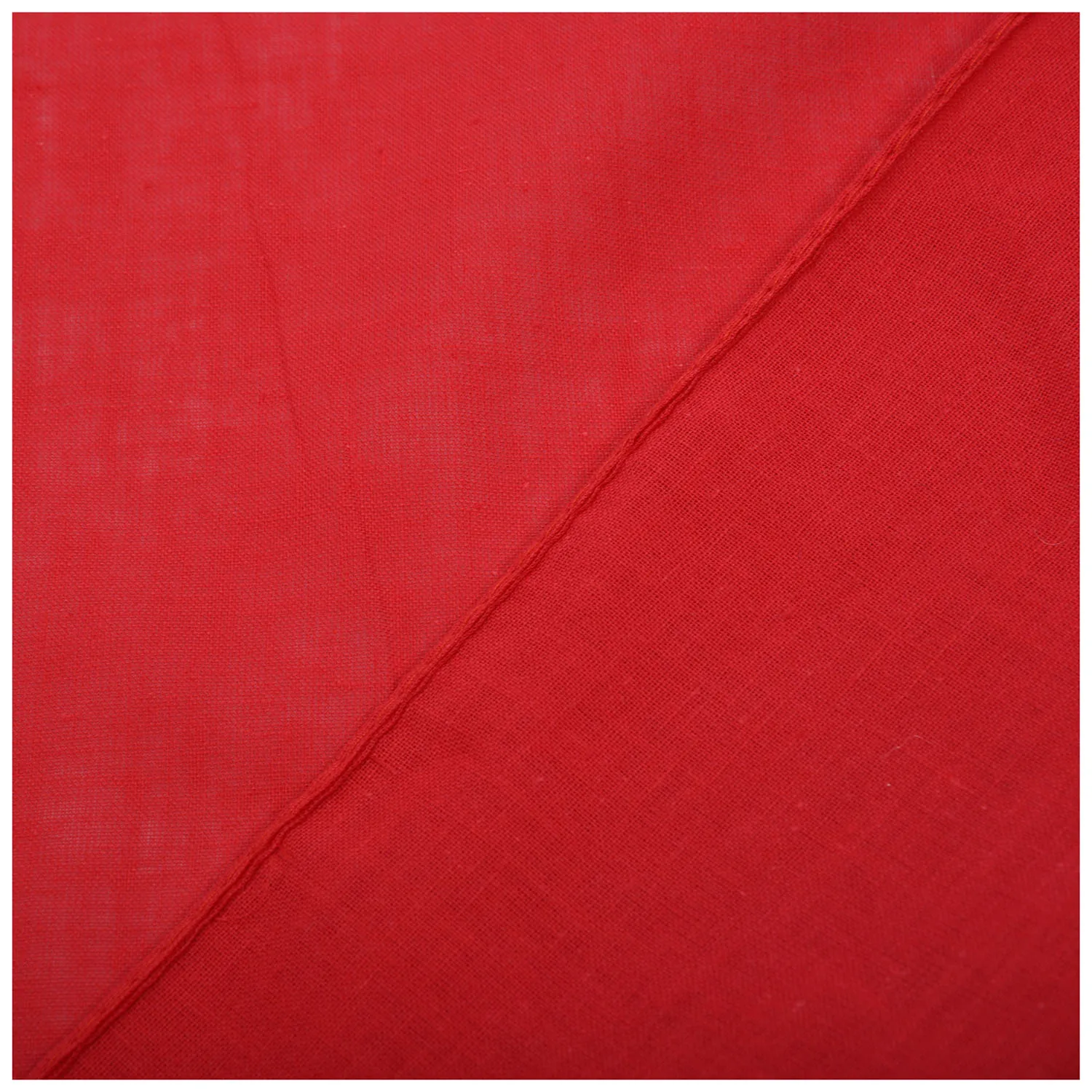 Fancy Effen Bandana 100% Katoenen Hoofdhals Polswikkel Halsdoek Sjaal 12 Kleur: Rood