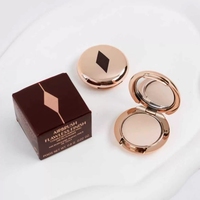 0.8g Natural Setting Powder Oil Control with Puffs Soft Texture Waterproof Skin Brightening Foundation Compact Flawless Powder