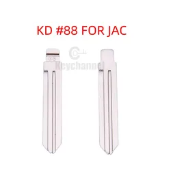 Keychannel 5/10pcs #88 KD Remoto Em Branco Chave Do Carro Universal Chave De Reposição Da Lâmina Para JAC Remoto para KEYDIY VVDI Xhorse JMD Remoto