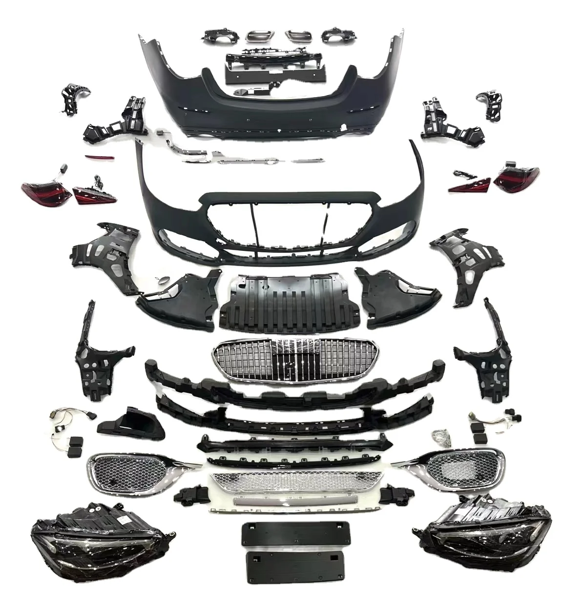 Body Kits for  S-Class old to new low to high version W223 full set packing for sell auto spare parts