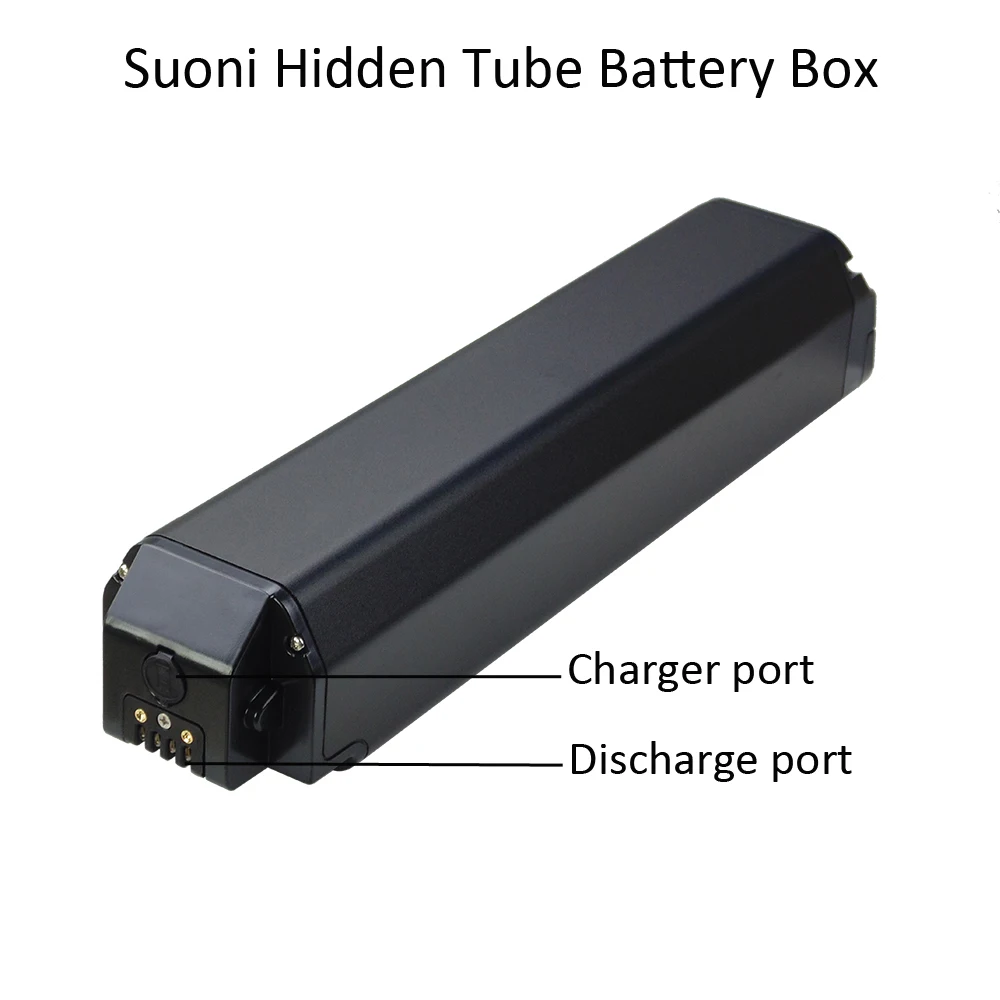 Hidden Tube Battery Box, Dengfu Frame, Ebike Battery Empty Case, 18650 Cells Holder, 36V, 48V, 52V, 65Pcs