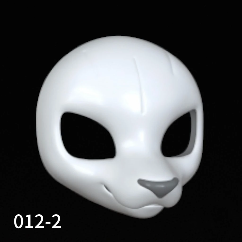 

Маска-основа для кигуруми из оригинального ПЭТГ-материала, 3D-печать, милый лисий череп, аксессуары для костюмов, универсальная серия для самостоятельного изготовления реквизита