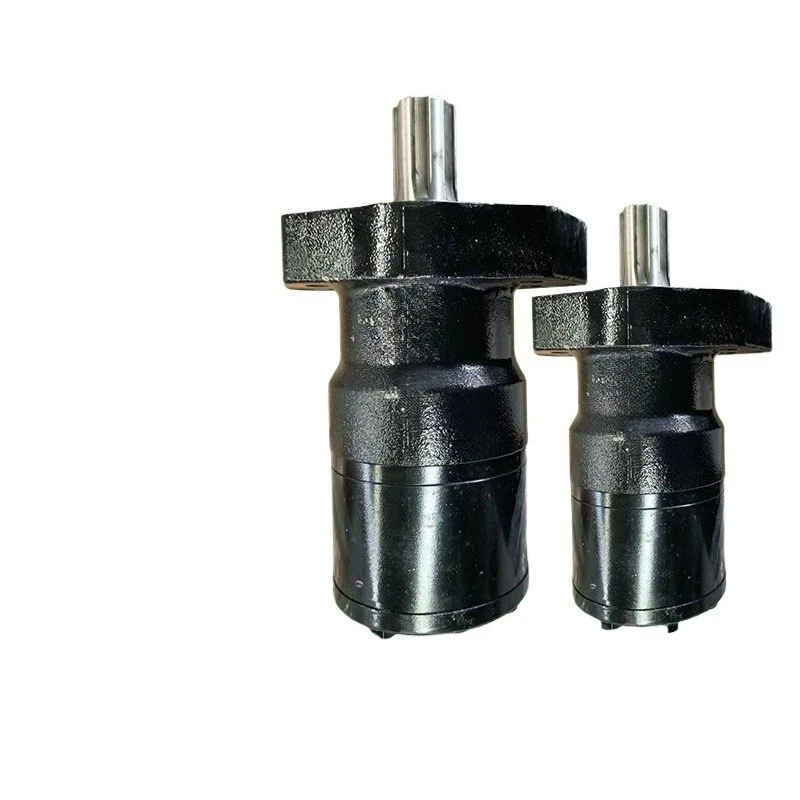 For low speed and large torque, large force hydraulic motor, cycloid hydraulic horizontal oil port, wood grabber motor