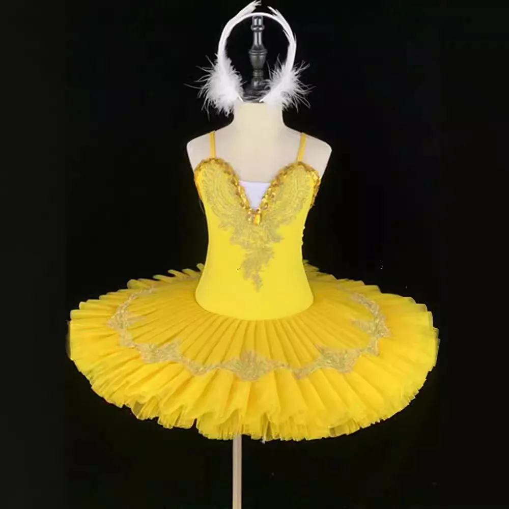 performance-clothes-dance-tutu-dance-clothes-girls'-ballet-dance-practice-clothes-multi-color-children's-clothes
