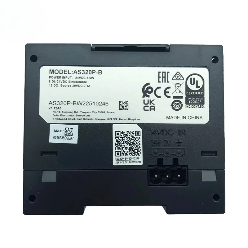 

Новый оригинальный модуль ПЛК AS320P-B в наличии на складе