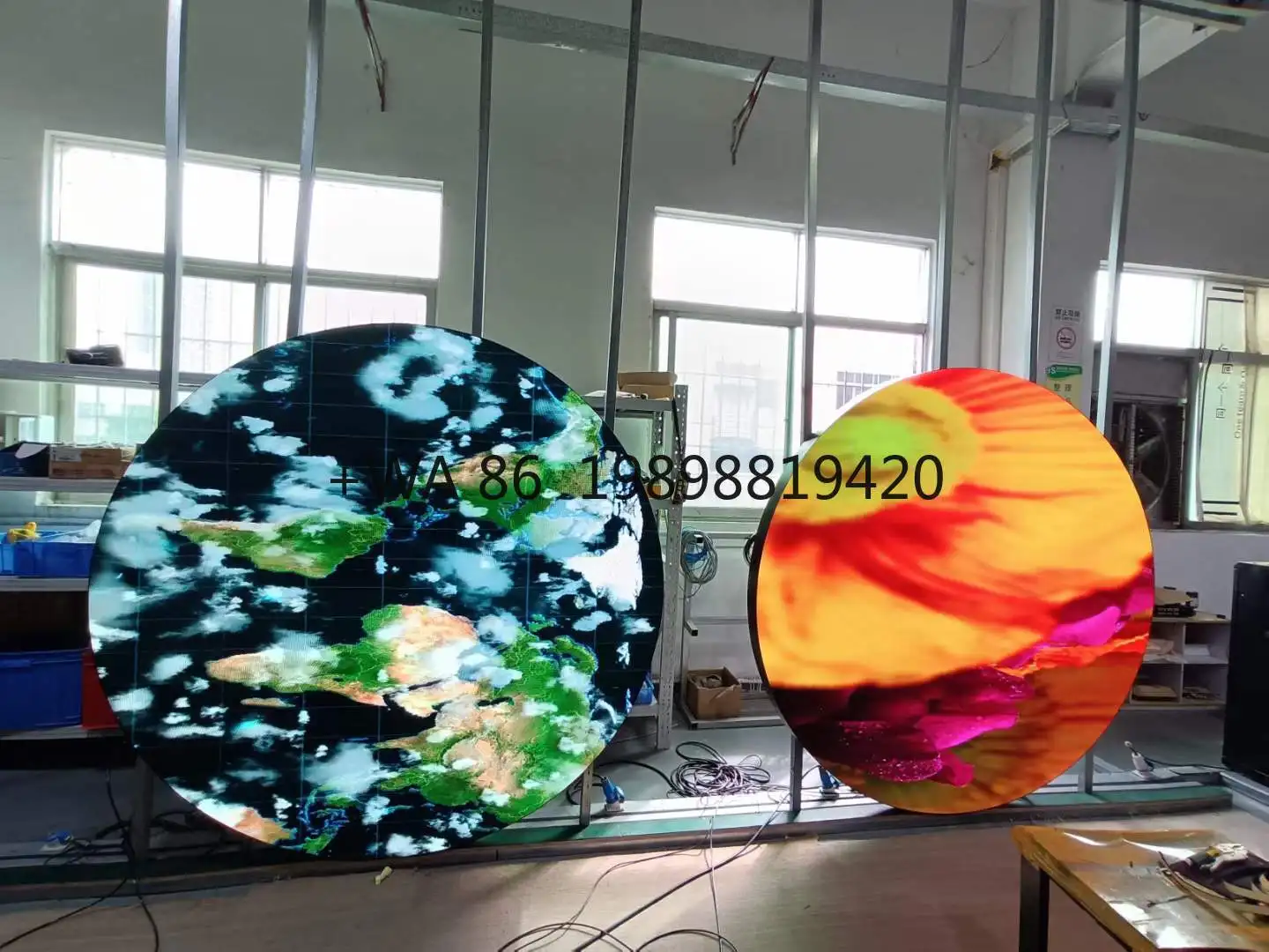 

Светодиодный экран круглой формы P2 P2.5 P3 P4 P5 Круглый светодиодный видеопанель Дисплей Индивидуальный размер Светодиодный круглый экран для сценического фона