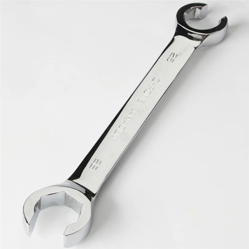 

A41I 25-28 мм гаечный ключ для масляной трубы, двухсторонний ключ, ручной инструмент для зеркала с высоким крутящим моментом, открытый тормозной ключ для ремонта автомобилей