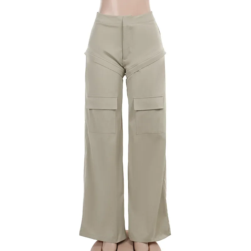 Women Detachable Hollow Out Cargo Pants