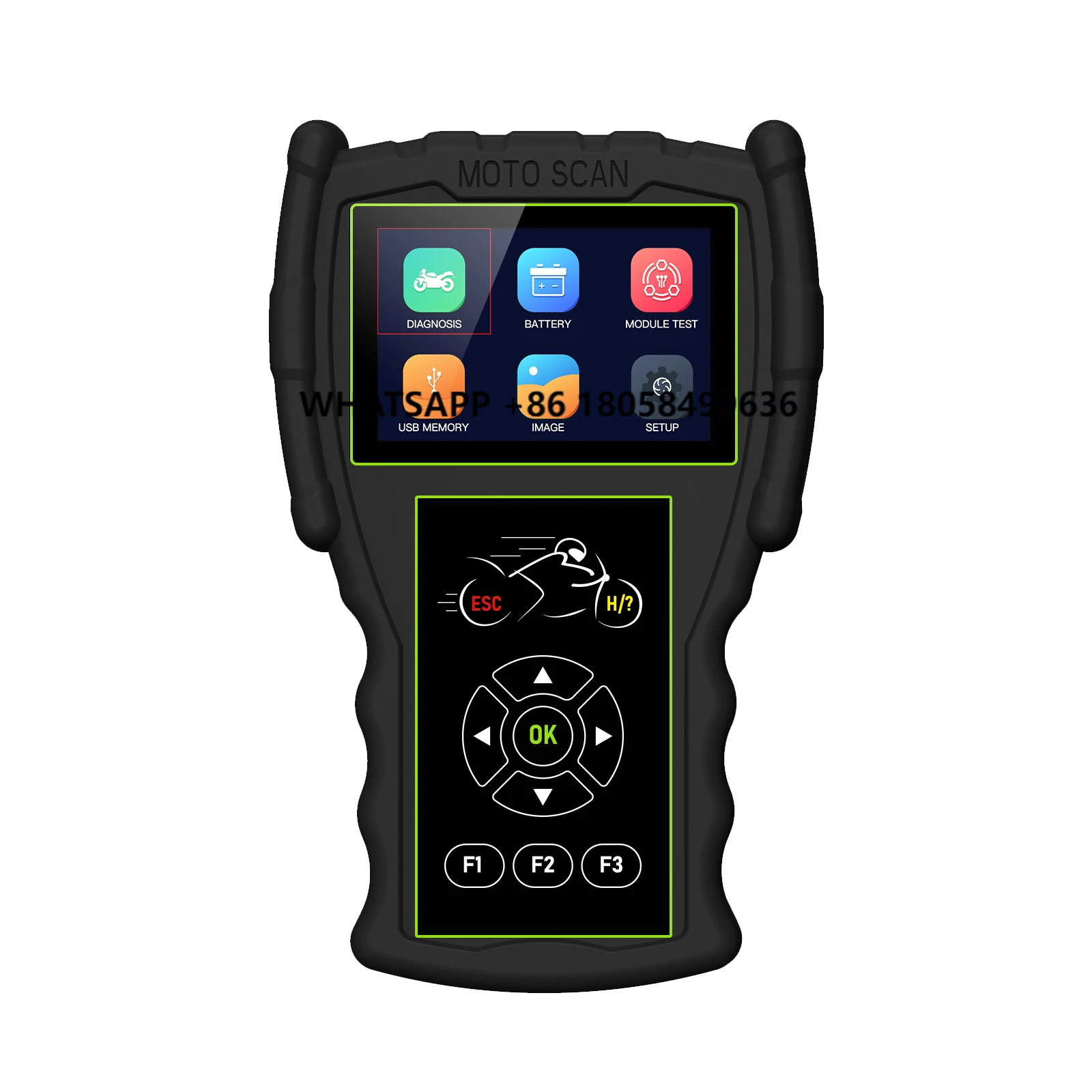 

JDiag M100 PRO Motorcycle Scanner Handheld Motorbike Diagnostic Tool Repair Moto